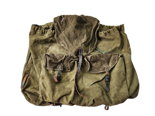 Green Canvas Wehrmacht Rucksack