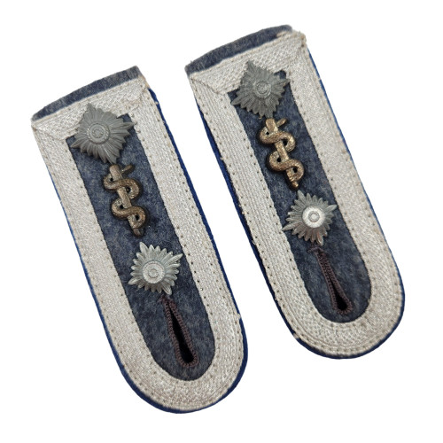 Luftwaffe Medical Sanitäts-Oberfeldwebel Shoulder Boards