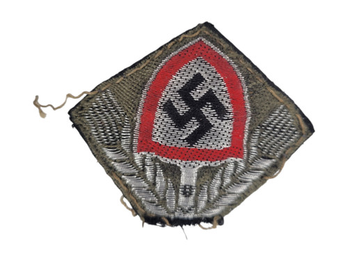 Reproduction WW2 German Cloth RAD Cap Badge