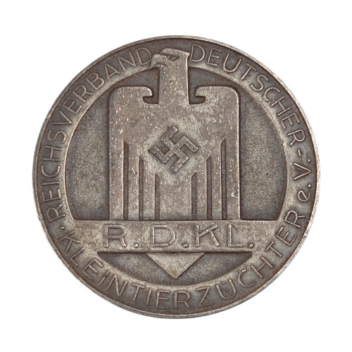 Table Medal - Faithful Service Medal for breeders of small animals Table Medal - Faithful Service Medal for breeders of small animals