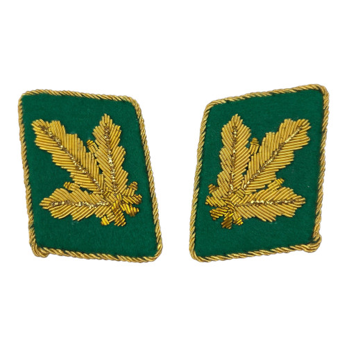 Reproduction Brigadeführer Der Polizei Collar Tab Set