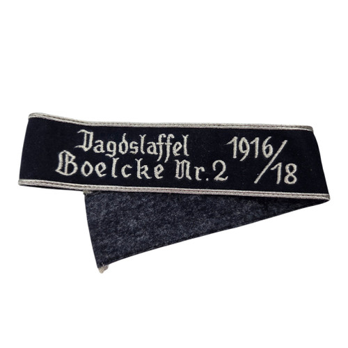 Reproduction Jagdstaffel Boelcke Nr.2 1916/18 Cuff Title