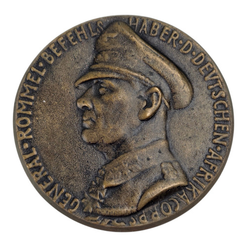 Reproduction 1941 Rommel Table Medal