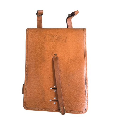 Reproduction German Leather Map Case