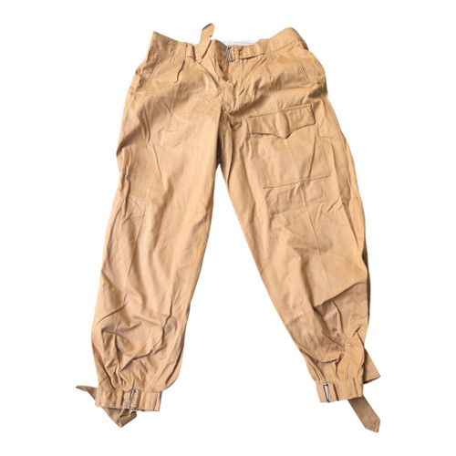 Reproduction Luftwaffe Tropical Sand Trousers - 36" Waistband