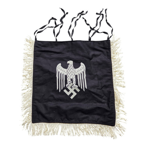 Reproduction Heer Trumpet Banner - 16" Square