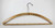 WWII Era German Wooden Clothes Hanger - Bamberger & Hertz