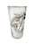 Hand-Painted Imperial German War Flag Glass