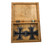 WWI Iron Cross Presentation Box w/ Two Crosses WWI Iron Cross Presentation Box w/ Two Crosses