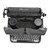 Waffen-SS Olympia Typewriter with "SS" key