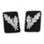 Reproduction SS Oberführer collar tab set - Bullion
