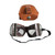 Soviet Folding Goggles with Leather Case