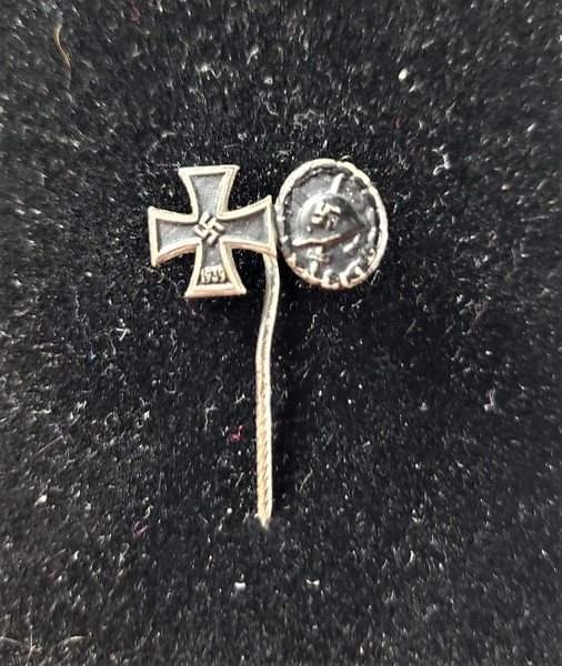 WW2 Iron Cross Wound Badge - Stick Pin Medal Bar