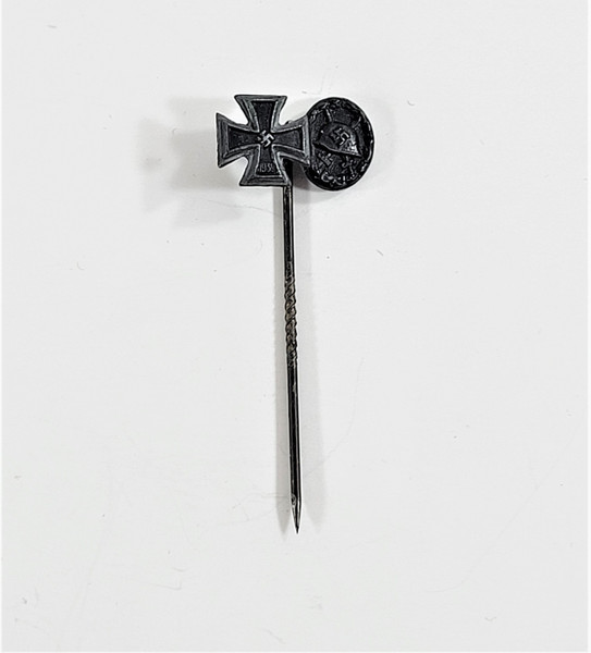 WW2 Iron Cross Wound Badge - Stick Pin