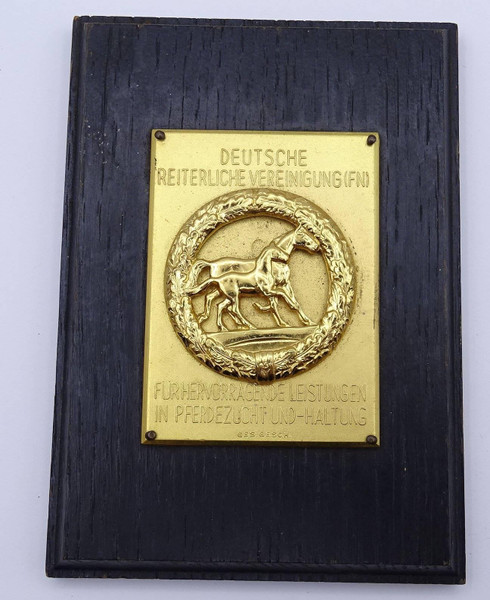 WW2 German Award for Horse Husbandry and Care