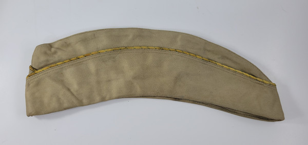 WAC Enlisted Khaki Garrison Cap (Size 22 1/2) 2