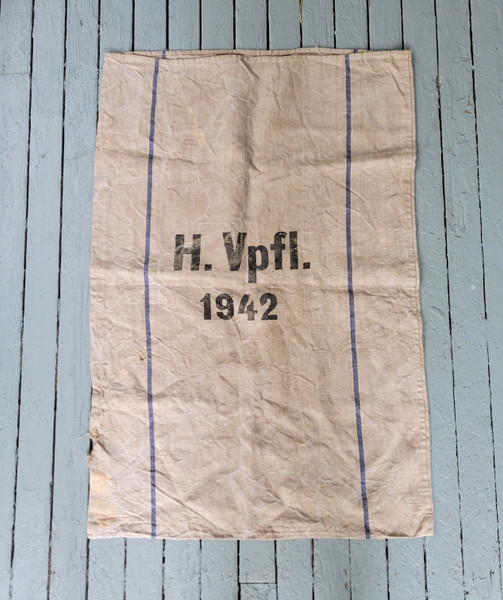 1942 Dated German Grain Sack - Cotton