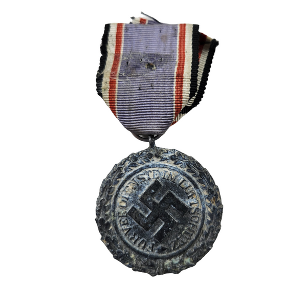 Luftschutz Medal 2nd Class w/ Original Ribbon