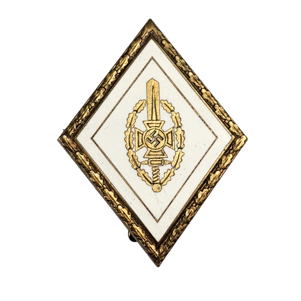 Gold NSKOV Honor Badge w/ Oak Leaves