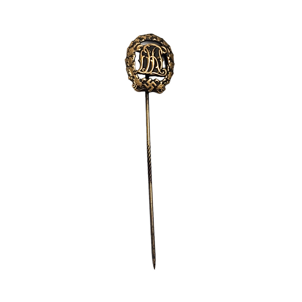 Miniature Bronze DRL Sports Badge Stick-Pin