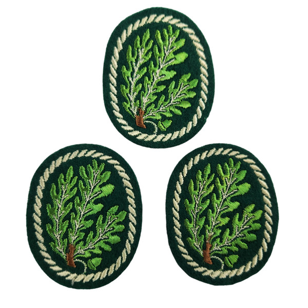 Heer “Jäger” Embroidered Sleeve Patch on Wool