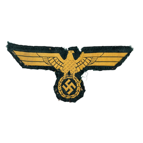 Kriegsmarine Coastal Artillery Breast Eagle - Tunic Removed