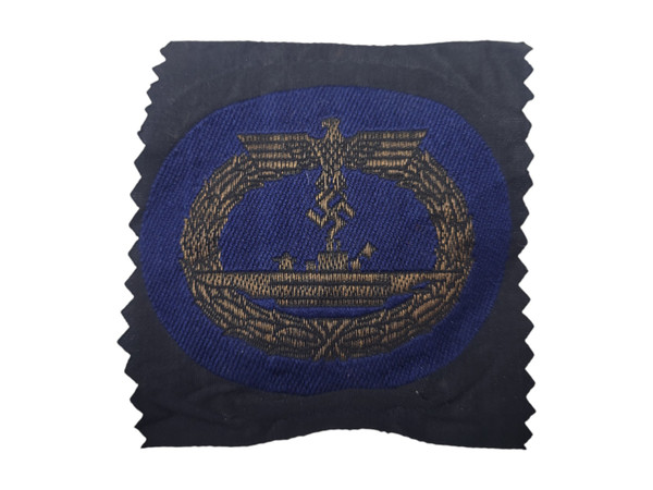 Reproduction German WWII Cloth U-Boat Badge