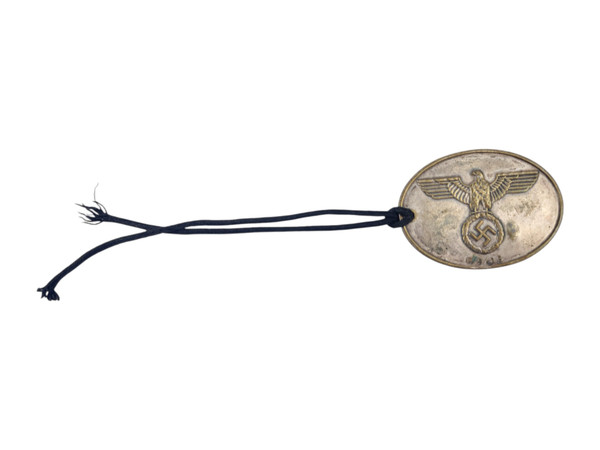 Reproduction Gestapo Warrant Disk