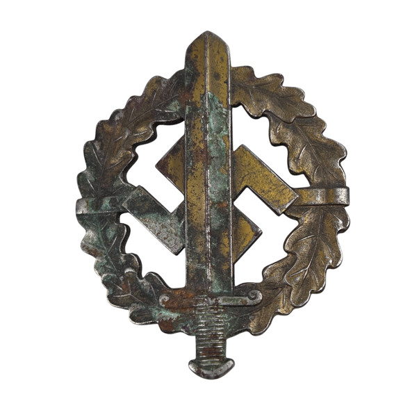 WWII German SA Sports Badge (Bronze Grade - Karl Hensler) WWII German SA Sports Badge (Bronze Grade - Karl Hensler)