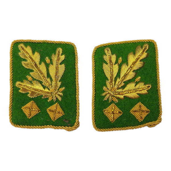 Reproduction Ordnungspolizei Der Polizei Collar Tab Set