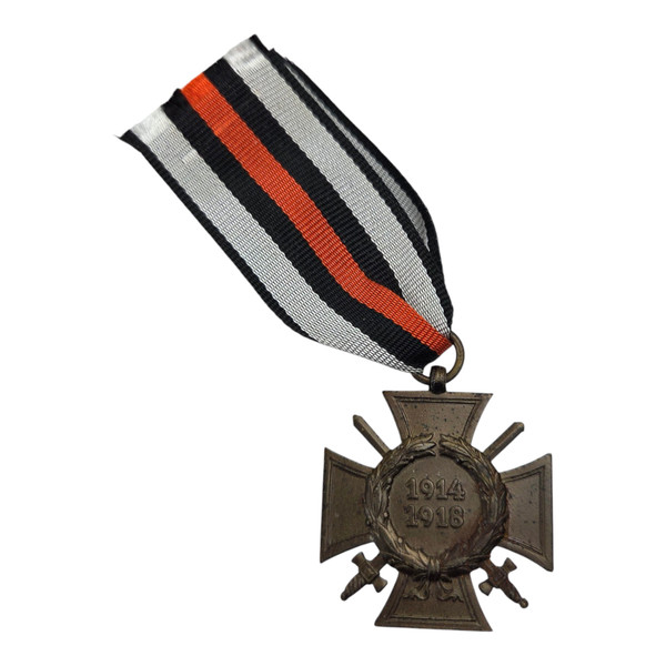 Reproduction WWI Hindenburg Cross w/ Ribon