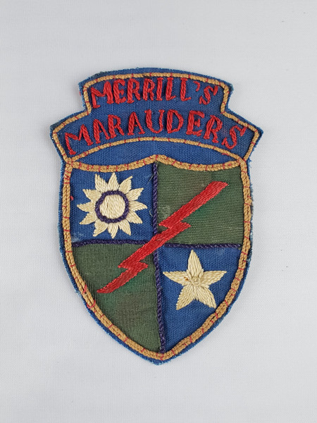 Extremely Rare Field Made Merrill's Marauders Patch