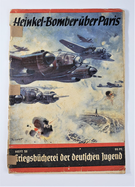 #51 - Heinkel-Bomber über Paris - Heinkel bomber over Paris.