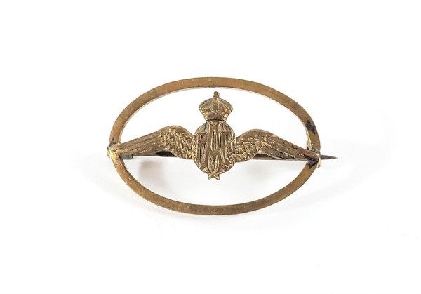 Oval RAF Brooch (39)