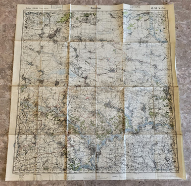 大正3年発行 海陸軍用「欧州全図」古地図/東京朝日新聞 戦前 ドイツ ロシア 1933 German Military Map of Soltau