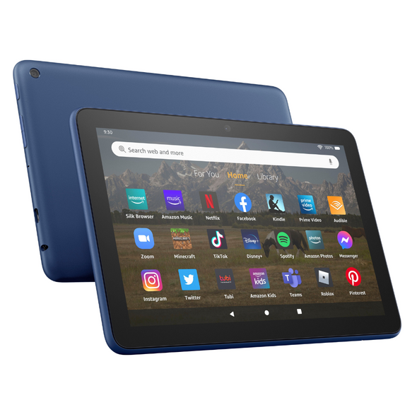 Amazon Fire HD 8 Plus tablet, 8? HD Display, 32 GB, 30% faster processor, 3GB RAM, wireless charging, (2022   - Excellent / Refurbished-2