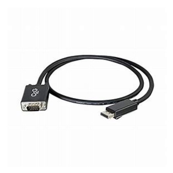 C2G 6FT DISPLAYPORT MALE TO VGA MALE ACTIVE ADAPTER CABLE - Excellent / Certified Refurbished (ASY-C2G-0070811)