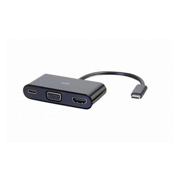 C2G USB-C TO HDMI MULTIPORT ADAPTER W/ POWER DELIVERY UP TO 60W - Excellent / Certified Refurbished (ASY-C2G-0070814)