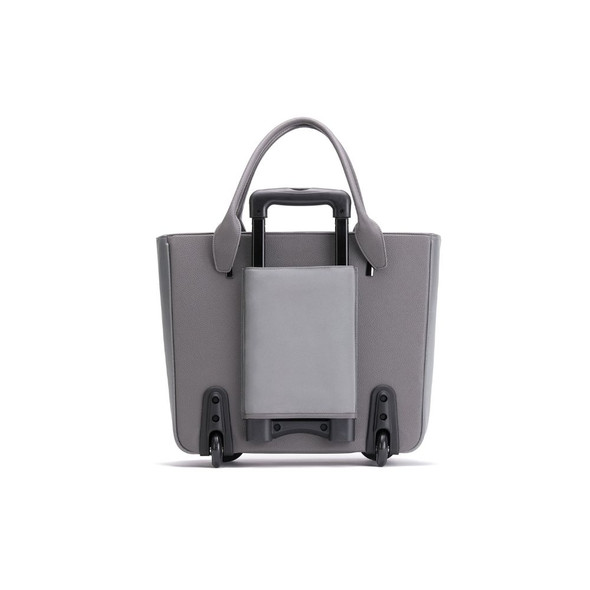 FRANCINE COLLECTIONS FLORENCE ROLLER TOTE - GREY - Excellent / Certified Refurbished-2