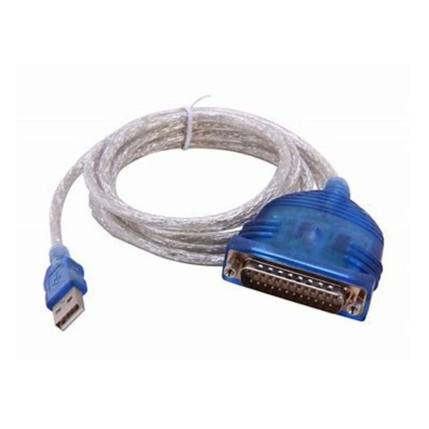 C2G 6FT USB TO DB25 SERIAL RS232 ADAPTER CABLE - Excellent / Pre-Owned Complete (ASY-C2G-0070815)