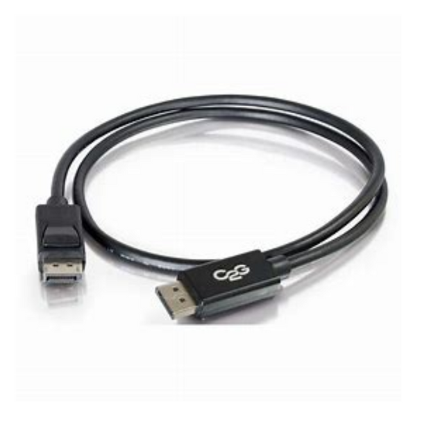 C2G 6FT 8K DISPLAYPORT CABLE WITH LATCHES - Excellent / Certified Refurbished (ASY-C2G-0070819)