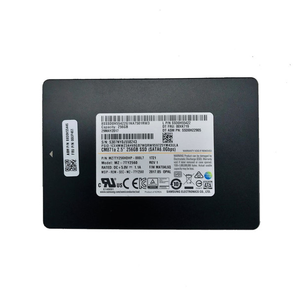 Samsung 256gb SSD Solid State Drive 2.5" SATA III MZ7TY256HDHP-000L7 - Good / Pre-Owned Complete (HDD-SAM-0048328)