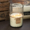 Red Currant 32 oz Silver Hurricane Candle by Himalayan Candles