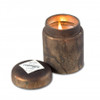 Smoke Tobacco Bark 9 oz. Mountain Fire Glass Jar Candle by Himalayan Candles