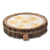 Ginger Patchouli 76 oz. Large Tree Bark Pot Candle by Himalayan Candles
