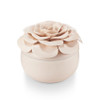 Coconut Milk Mango Ceramic Flower Illume Candle