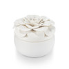 Gardenia Ceramic Flower Illume Candle