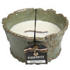 Antique Linen Round Premium RibbonWick Candle