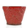 *Gingerbread Holiday Flared Vase (Color: Red)