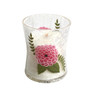 WoodWick ~Raspberry Rose Medium Crackle Jar